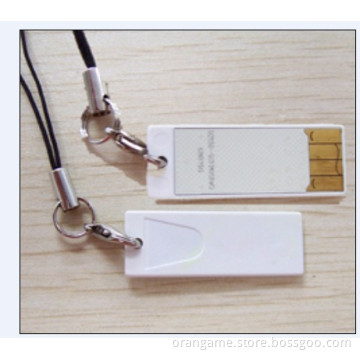 Mini Slim 1GB-32GB USB Flash Drive with Keychain